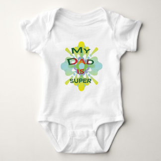 Mein Vati ist Super Baby Strampler