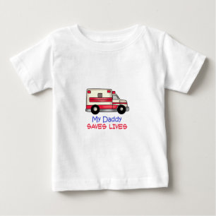 MEIN VATI RETTET DIE LEBEN BABY T-SHIRT