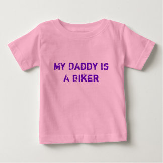 Mein Vatiisa-Radfahrer Baby T-shirt