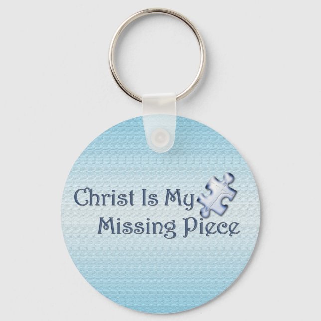 Mein Vermisstes Stück Religiös Schlüsselanhänger (Vorderseite)