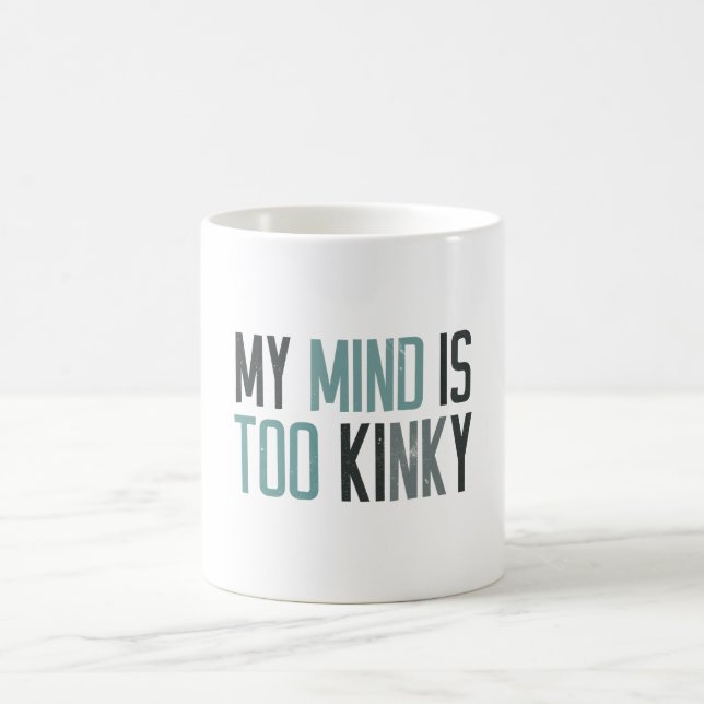 Mein Verstand ist zu verworren Kaffeetasse (Mittel)
