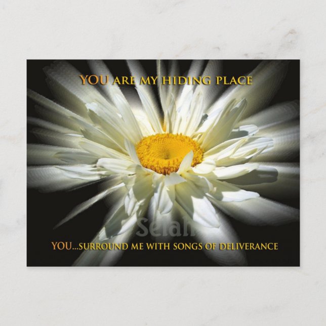 Mein Versteck Postkarte (Vorderseite)