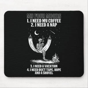 Mein vierjähriges Halloween-Kostümtrinken Mousepad