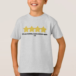 Mein vierter Geburtstag! T-Shirt