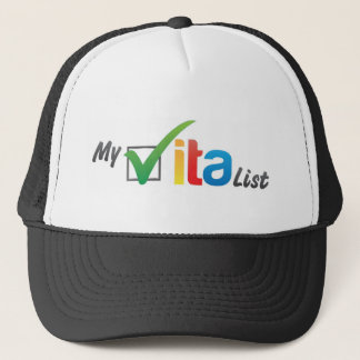 Mein Vita Listen-Hut Truckerkappe