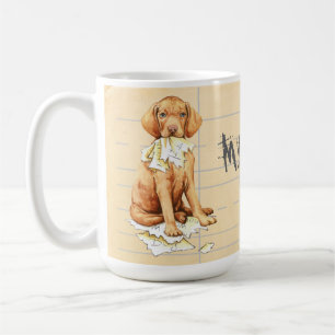 Mein Vizsla aß meine Hausaufgaben Kaffeetasse