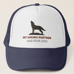 Mein Wanderpartner hat vier Beine Truckerkappe