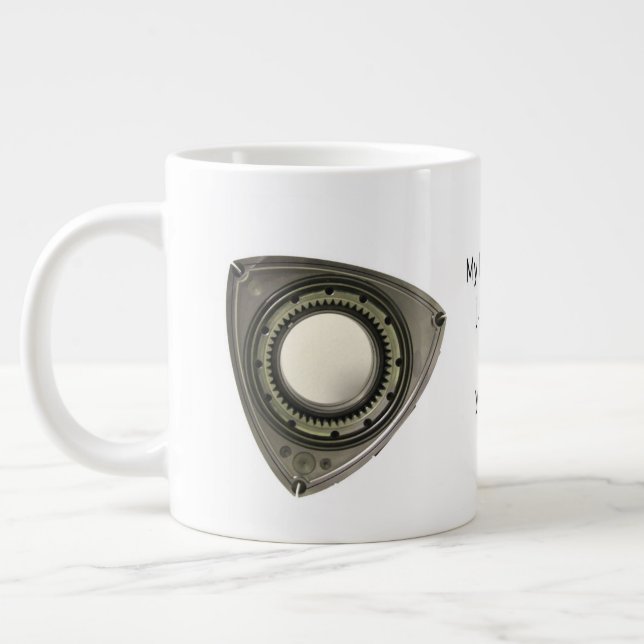 Mein Wankel ... - Motor Jumbo-Tasse (Links)