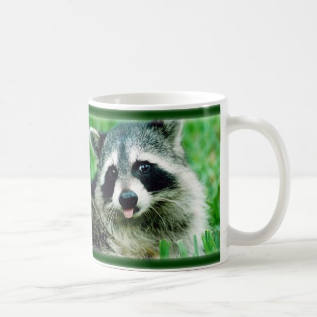 Mein Waschbär ist intelligenter als Ihr Präsident Kaffeetasse (Rechts)