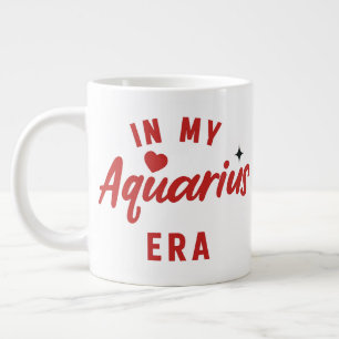 mein Wassermann-Zeitalter-Mug, Wassermann-Geburtst Jumbo-Tasse