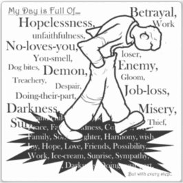 Mein Weg ist mein eigener2 Aufkleber