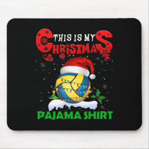 Mein Weihnachts Pajama Niedlichen Weihnachten Weih Mousepad
