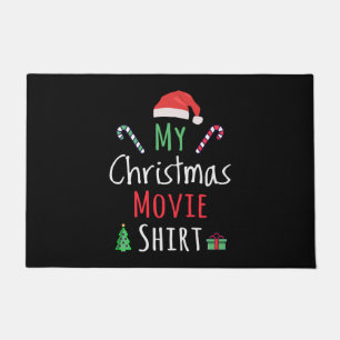 Mein Weihnachtsfilm-Shirt Fußmatte