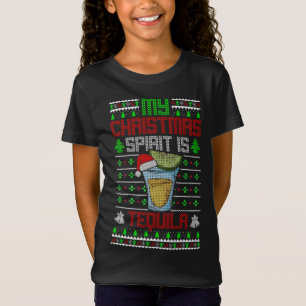 Mein Weihnachtsgeist ist Tequila - Funny Drink Ug T-Shirt