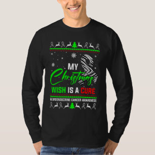 Mein Weihnachtswunsch ist ein Heilmittel für Neuro T-Shirt