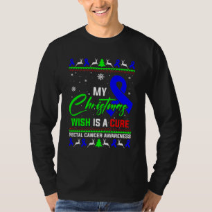 Mein Weihnachtswunsch ist eine Heilung der Krebsvo T-Shirt