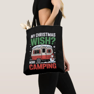 Mein Weihnachtswunsch Mehr Camping-Wohnmobil-Schne Tasche