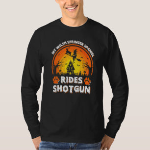 Mein Welsh Springer Spaniel Hund fährt mit der Hex T-Shirt