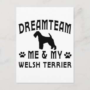Mein Welsh Terrier Dog Postkarte