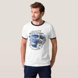 Mein Weltraumspaziergang-Abenteuer | Männer Ringer T-Shirt