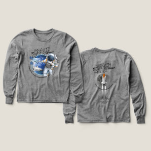 Mein Weltraumspaziergang Kinder-Langarm-Shirt