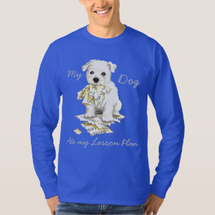 Mein Westie aß meinen Unterrichtsplan T-Shirt