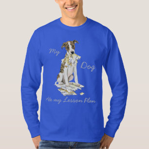 Mein Whippet hat meinen Lektionsplan aufgegeben T-Shirt