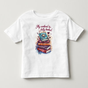 Mein Wochenende ist ausgebucht Kleinkind T-shirt