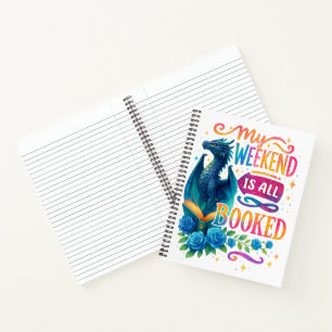 Mein Wochenende ist reserviert Notizbuch