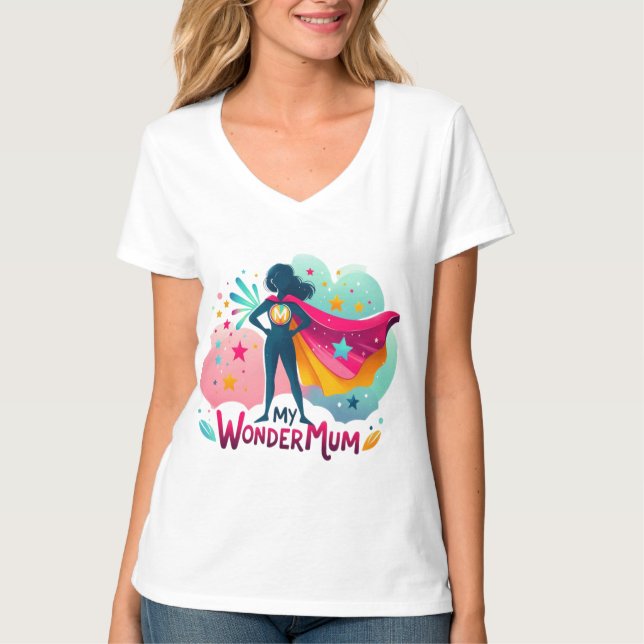 Mein WonderMum T-Shirt (Vorderseite)
