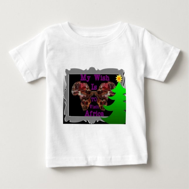 Mein Wunsch Baby T-shirt (Vorderseite)