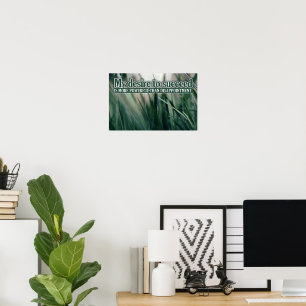 "Mein Wunsch nach Erfolg" Motivation Affirmation Poster