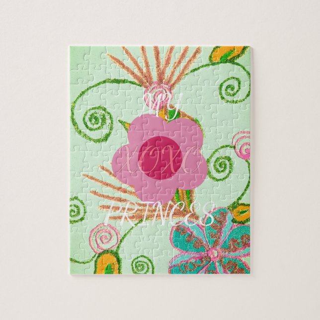 Mein XOXO Little Princess Blues Art Print Design (Vertikal)