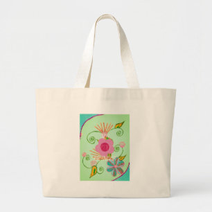 Mein XOXO Little Princess Blues Art Print Design Jumbo Stoffbeutel