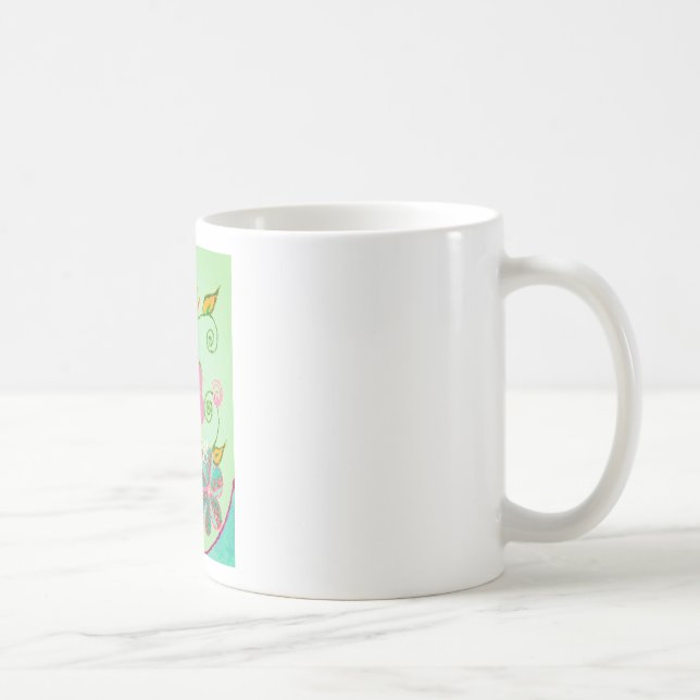 Mein XOXO Little Princess Blues Art Print Design Kaffeetasse (Rechts)