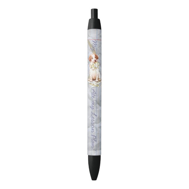 Mein Zeiger hat meinen schwarzen Tintenstift für d Kugelschreiber (Vorderseite Vertikal)