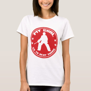 Mein Ziel, Feldhockey Goalie T-Shirt