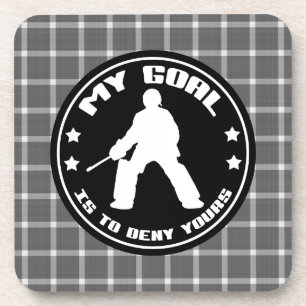 Mein Ziel, Field Hockey Goalie-Untersetzer Untersetzer