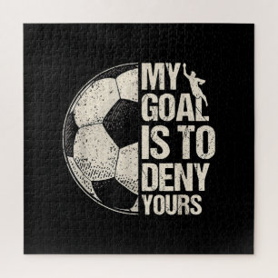 Mein Ziel ist es, deine Fußball Goalie zu leugnen,