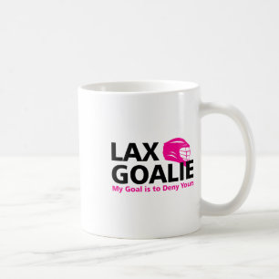 Mein Ziel ist es, deinen Lacrosse Goalie Lax Funny Kaffeetasse