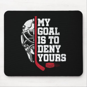 Mein Ziel ist es, deins zu vereiteln Lustiger Eish Mousepad
