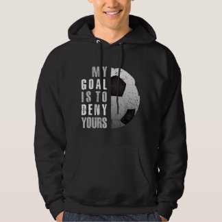 Mein Ziel ist es, dir Fußball-Goalie, die dich ers Hoodie