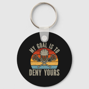 Mein Ziel ist es, dir Lacrosse Goalie Lacrosse zu Schlüsselanhänger