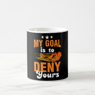 Mein Ziel ist es, Ihrem Lacrosse zu widersprechen Kaffeetasse