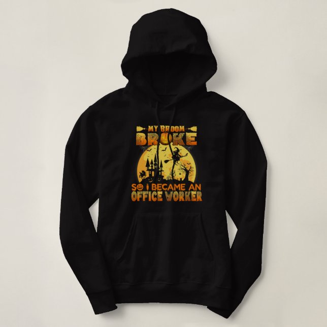 Mein Zimmer brach ab, sodass ich ein Arbeitshaus w Hoodie (Design vorne)