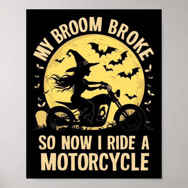 Mein Zimmer brach, also fahre ich jetzt mit einem  Poster (Vorne)