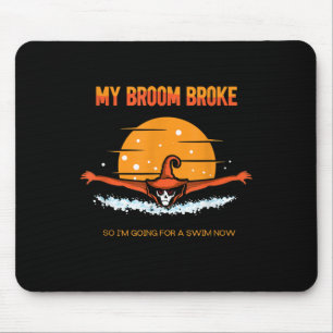Mein Zimmer brach das Halloween-Outfit-Design Mousepad