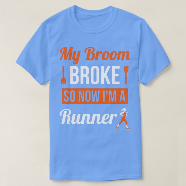 Mein Zimmer brach so aus, dass ich jetzt ein Runne T-Shirt (Design vorne)