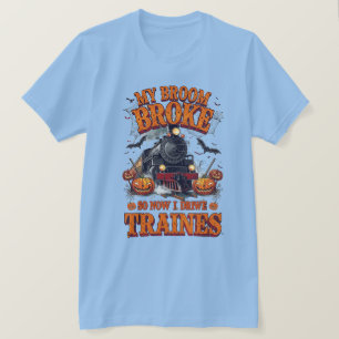 Mein Zimmer brach so, jetzt fahre ich Züge - Funny T-Shirt