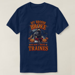 Mein Zimmer brach so, jetzt fahre ich Züge - Funny T-Shirt